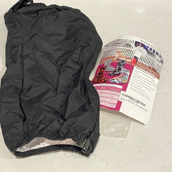 My Recovers Walking Brace Cover for Orthopedic Boot-Large, Black - Picture 12 of 13
